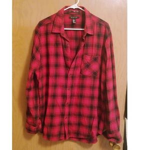 Forever 21 Mens Button-down Flannel